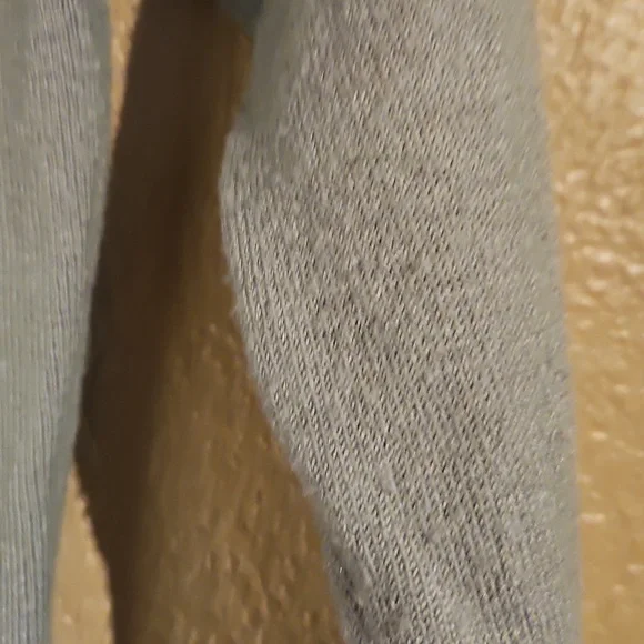 Micheif Made Gray Spiderweb Cardigan Sweater Lightweight Knit - Picture 5 of 7